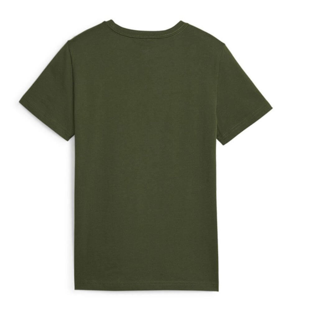 T-SHIRT DE DESPORTO EM ALGODÃO PUMA ESS+ 2 COL LOGO  RAPAZ 2/4