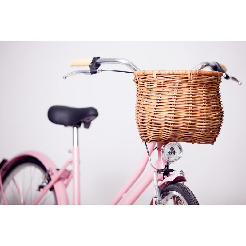 Cesta de bicicleta Victoria Classic, color miel - pequeña