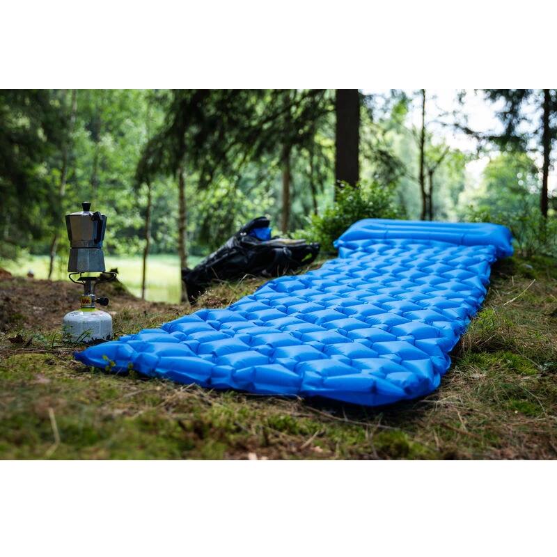 Matelas gonflable Fumy 5 - Valeur R 1,6 - Bleu foncé