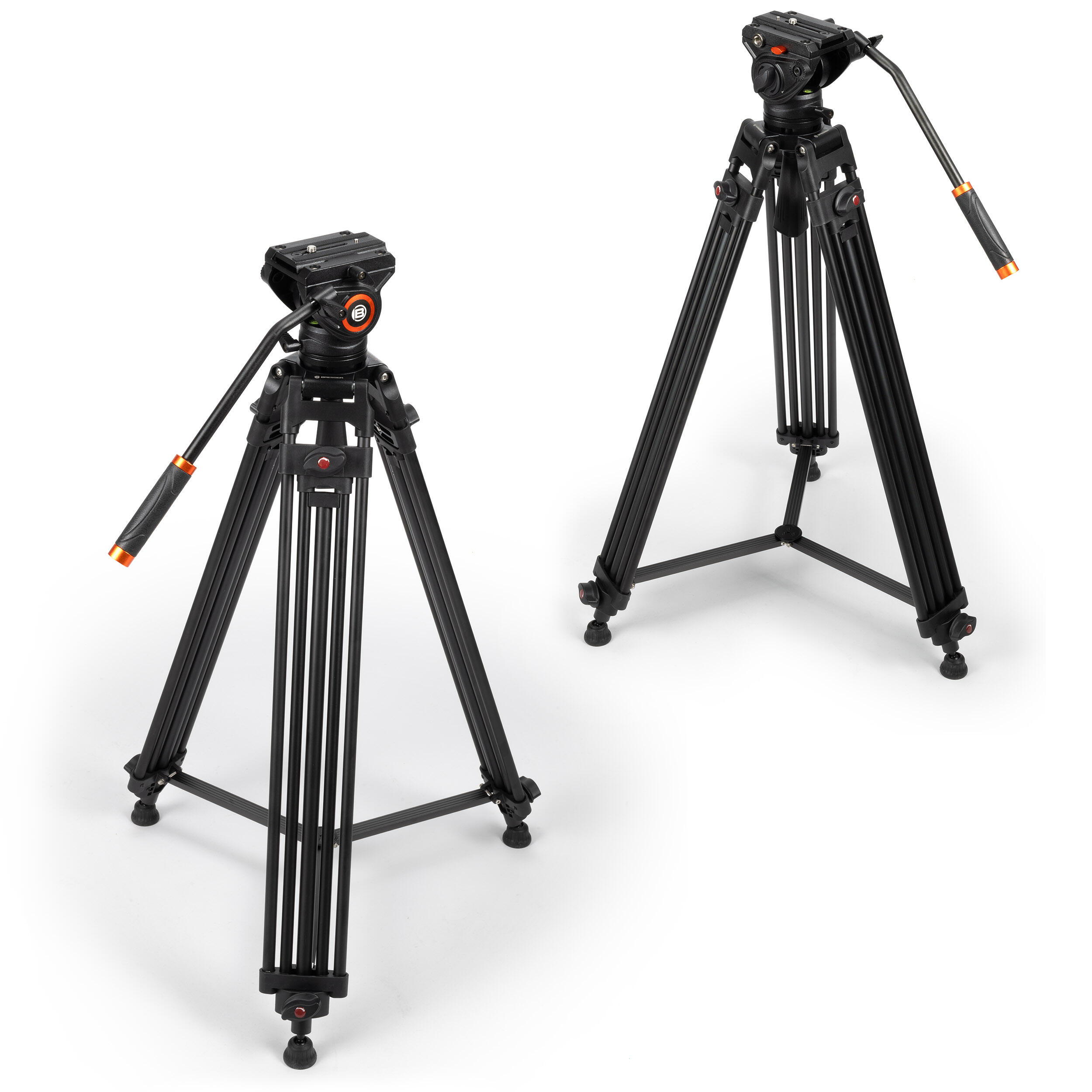 VT-01 Treppiede Professionale Per Video -Carico fino a 12 Kg/Altezza 185 cm 5/7