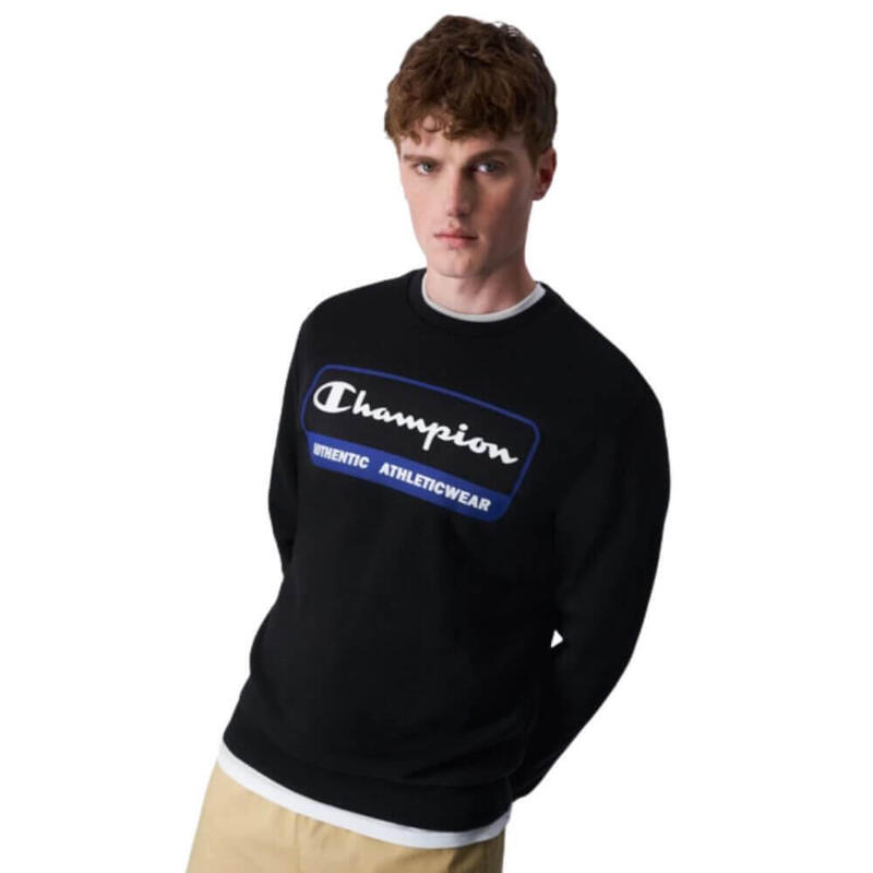 Sudadera Hombre CHAMPION LIGHT POWER. Negro 219162 KK001