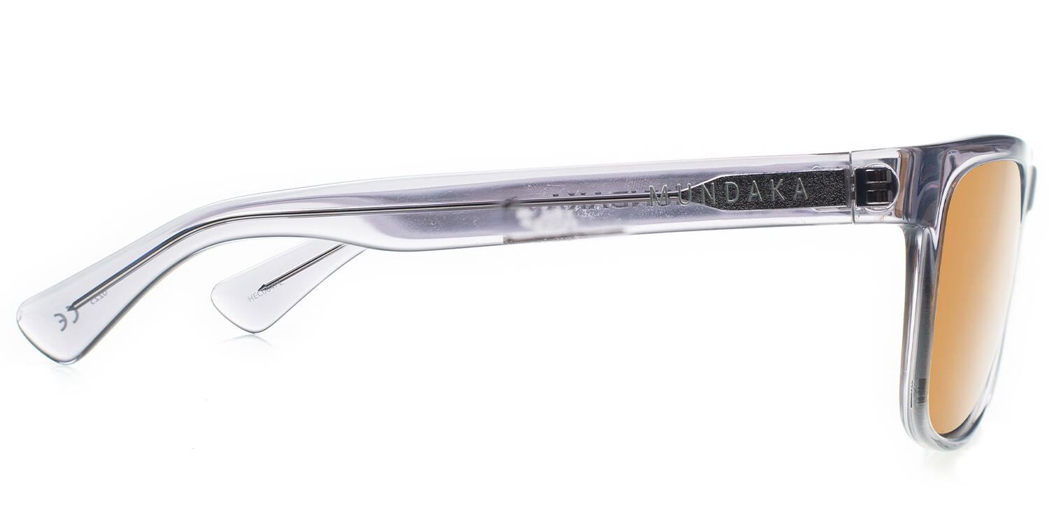 **Lunettes de soleil HECTOP cristal fumé, Polarisés MARRON - cat.3 - MUNDAKA** 3/3