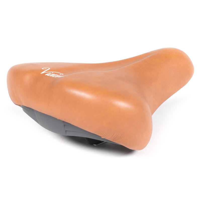 Selle de vélo Victoria - marron clair