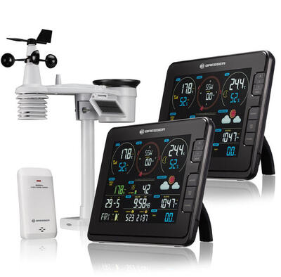 Stazione meteorologica wireless con stazione base aggiuntiva