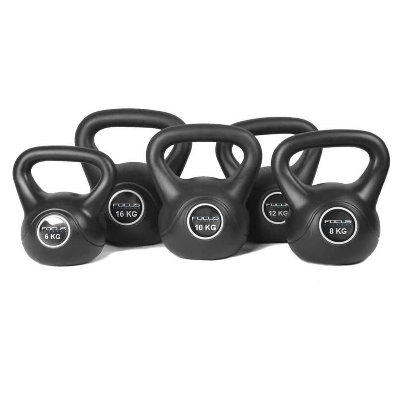 Kettlebell - Focus Fitness Zement - 4 kg