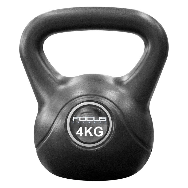 Kettlebell - Focus Fitness Zement - 4 kg