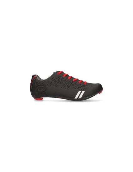 Zapatillas Ciclismo Carretera Bh Evo Road Vintage Negro- Rojo