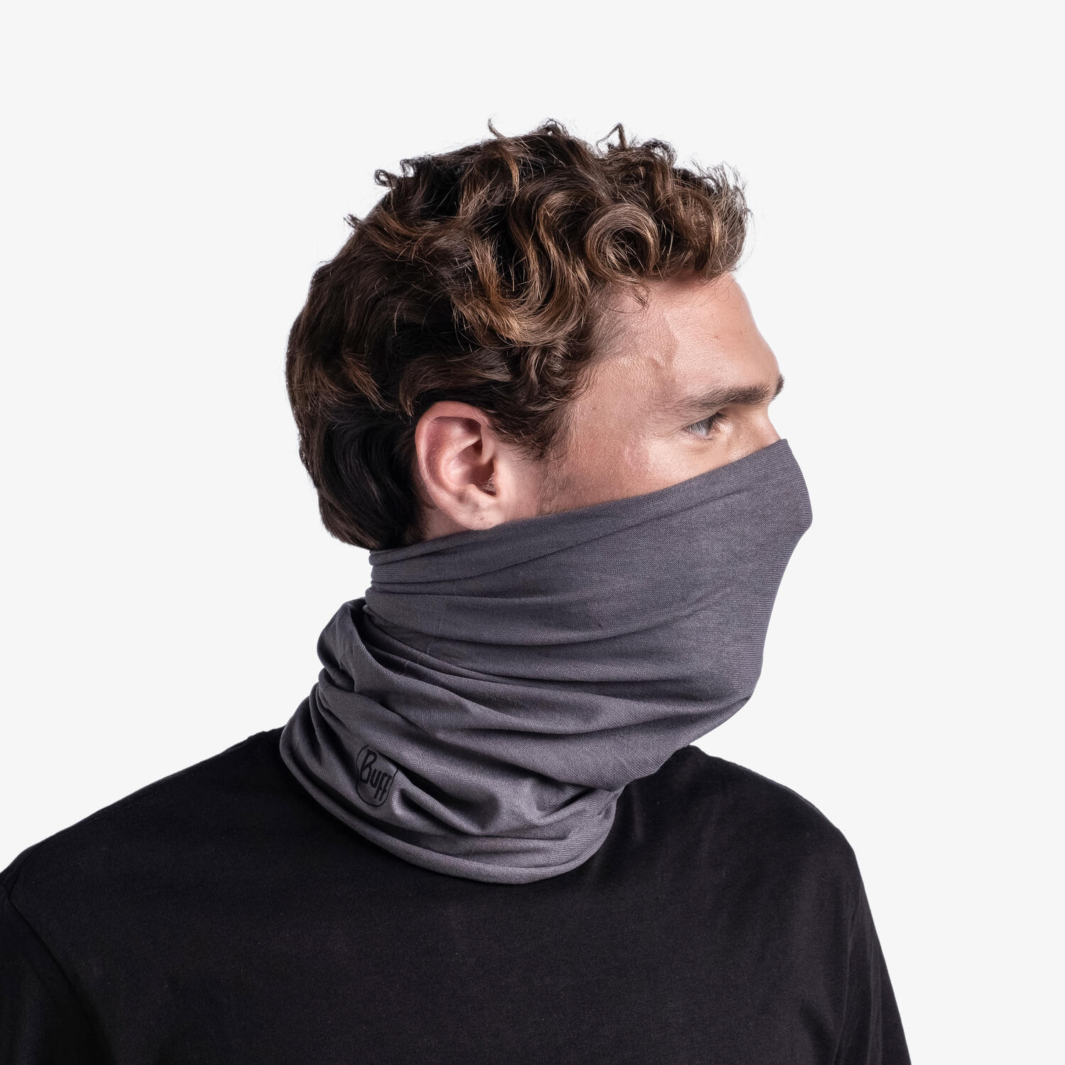 Scaldacollo adulto Buff Original Ecostretch grigio 2/7