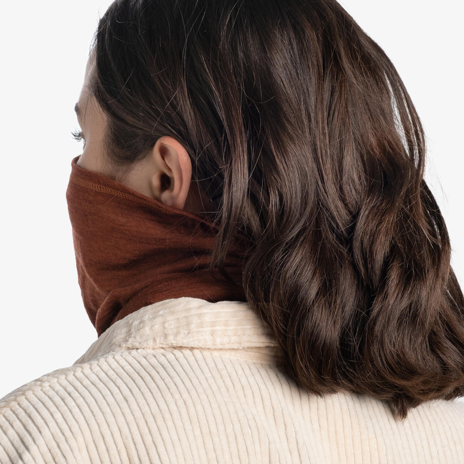 Komin chusta wielofunkcyjna z wełny merino lightweight 5/5