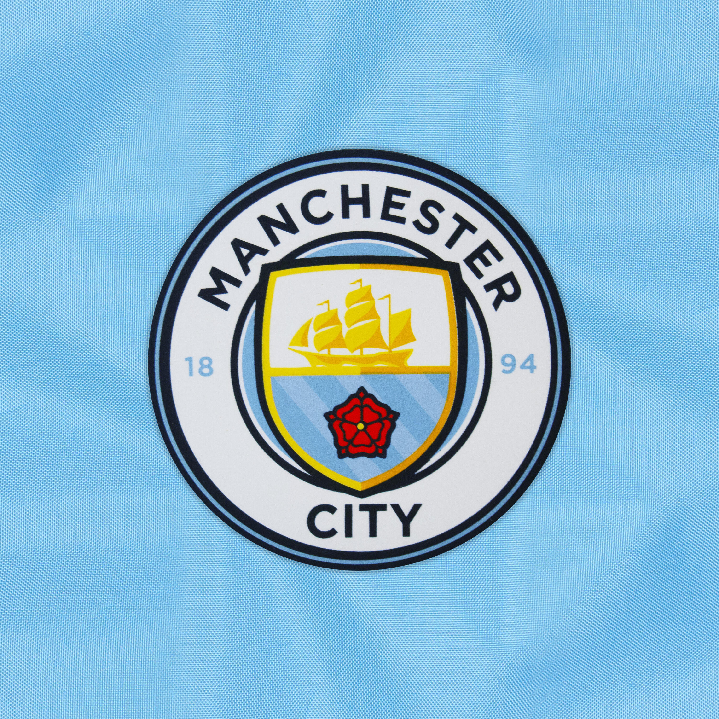 Manchester City Boys Jacket Shower Windbreaker Kids OFFICIAL Football Gift 3/5
