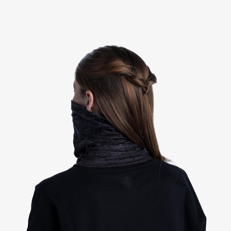 Uniszex nyakmelegítők, Buff Original Ecostretch Tube Scarf, fekete