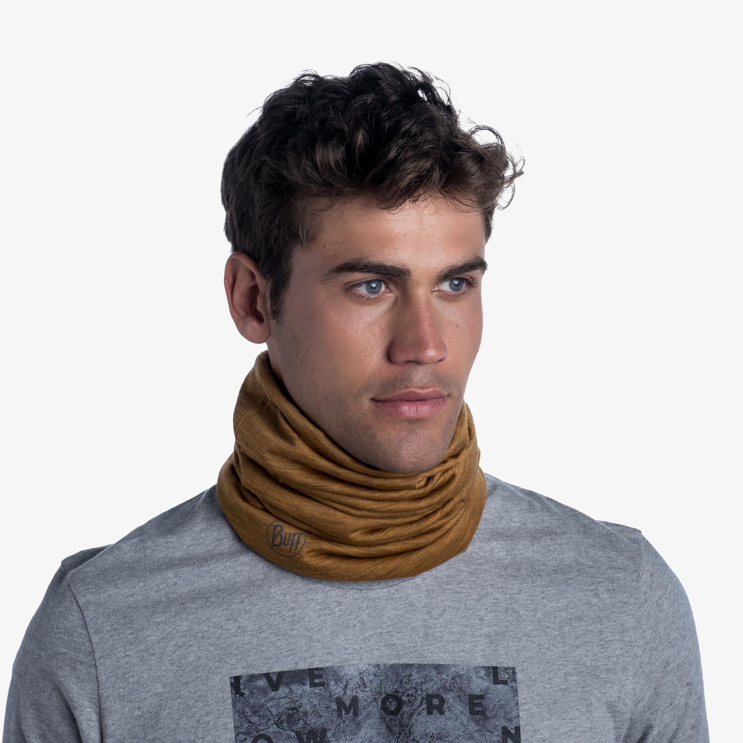 Multifunktionstuch weich ultraleicht wärmend unisex - Merino Lightweight 6/7