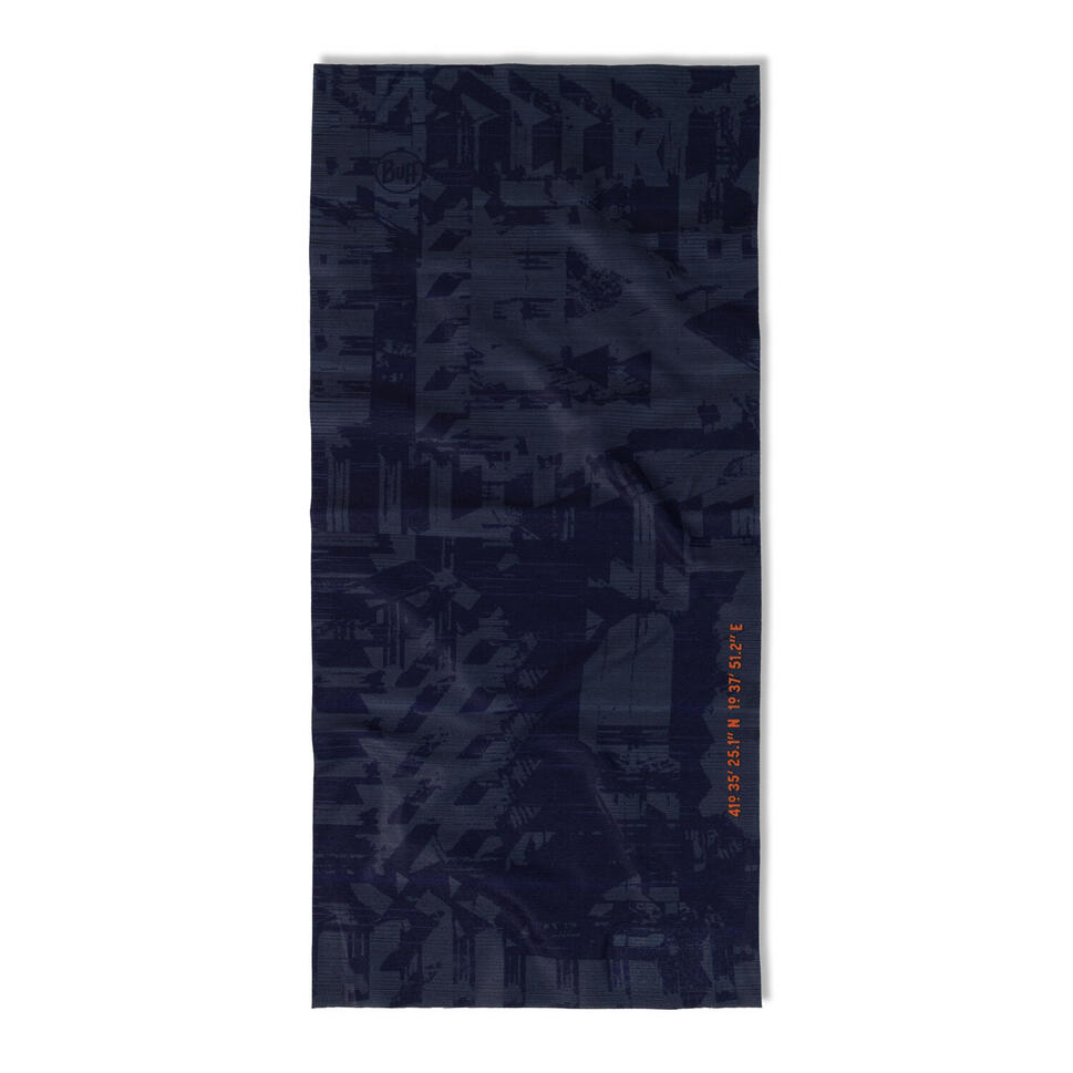 Chusta do biegania unisex Buff Orginal Ecostretch Clern Blue ochrona UPF 50