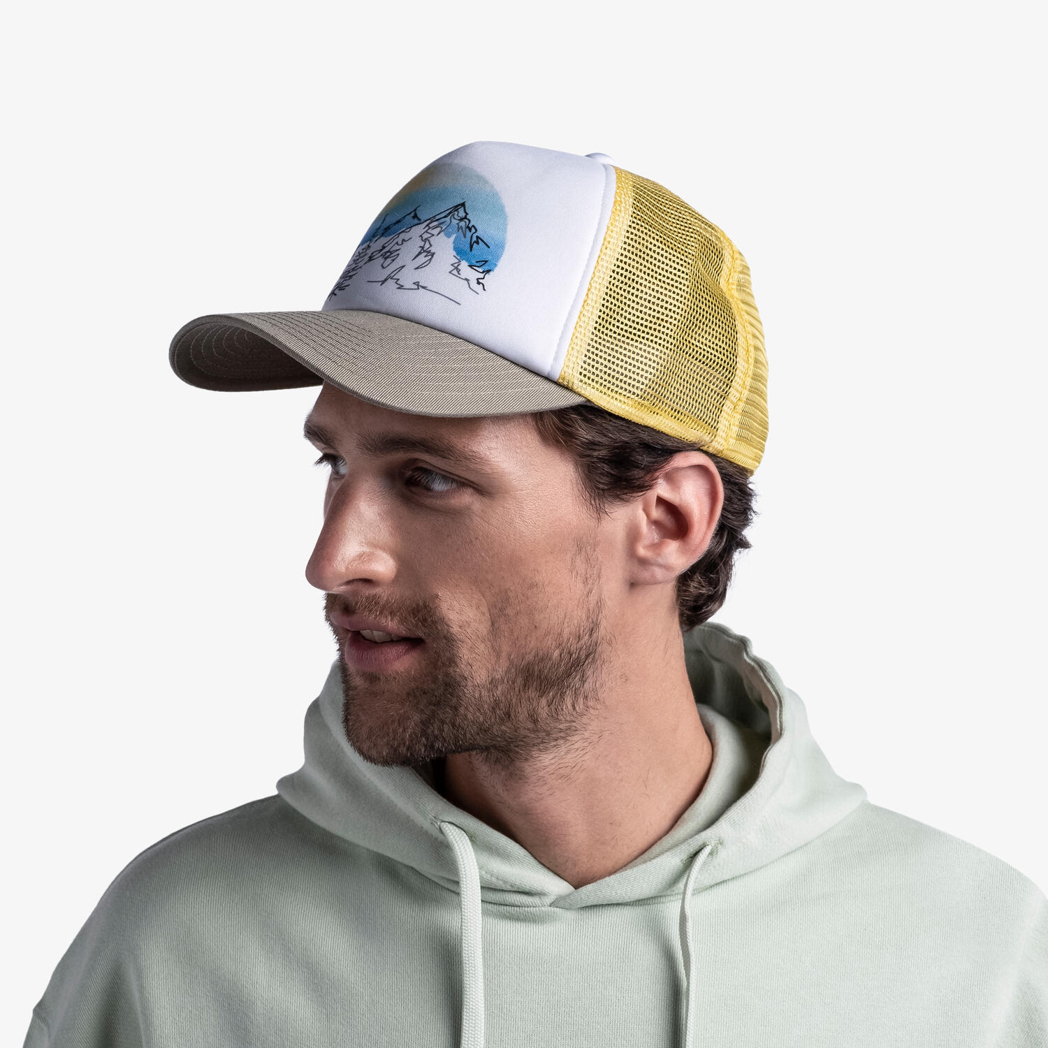 Czapka z daszkiem Buff Trucker Cap 5/7