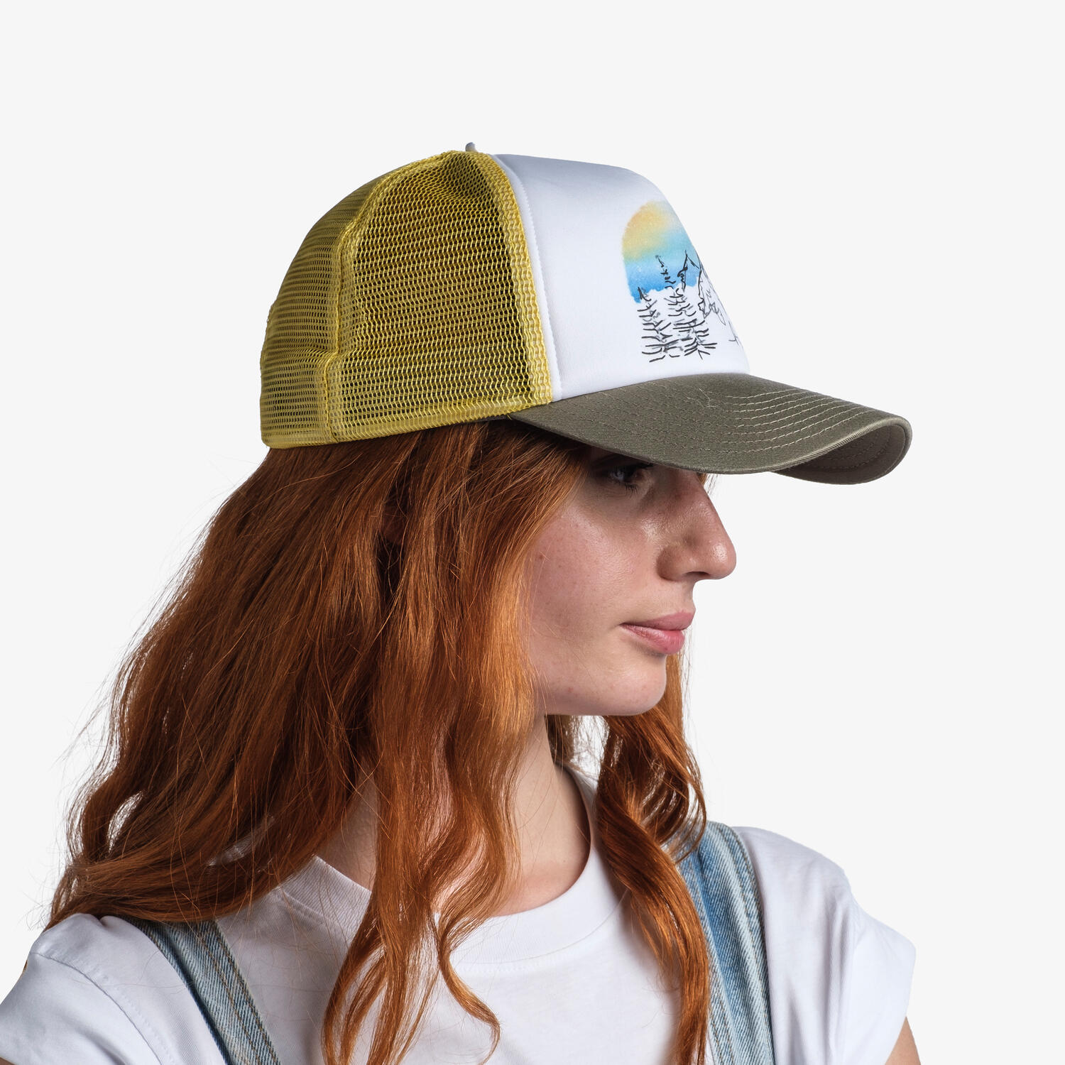 Czapka z daszkiem Buff Trucker Cap 3/7