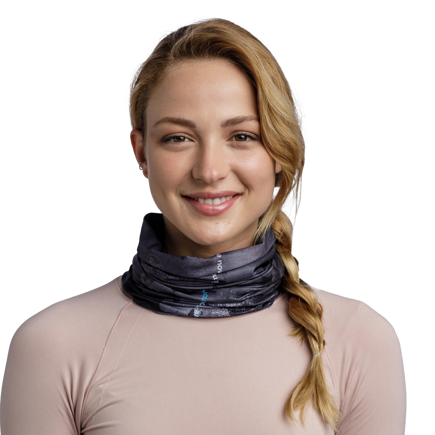 Nekwarmer Buff Ecostretch voor vrouwen 3/4
