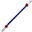 Set de jonglerie- Juggling Series- Baton du diable et baguettes blue/white/red