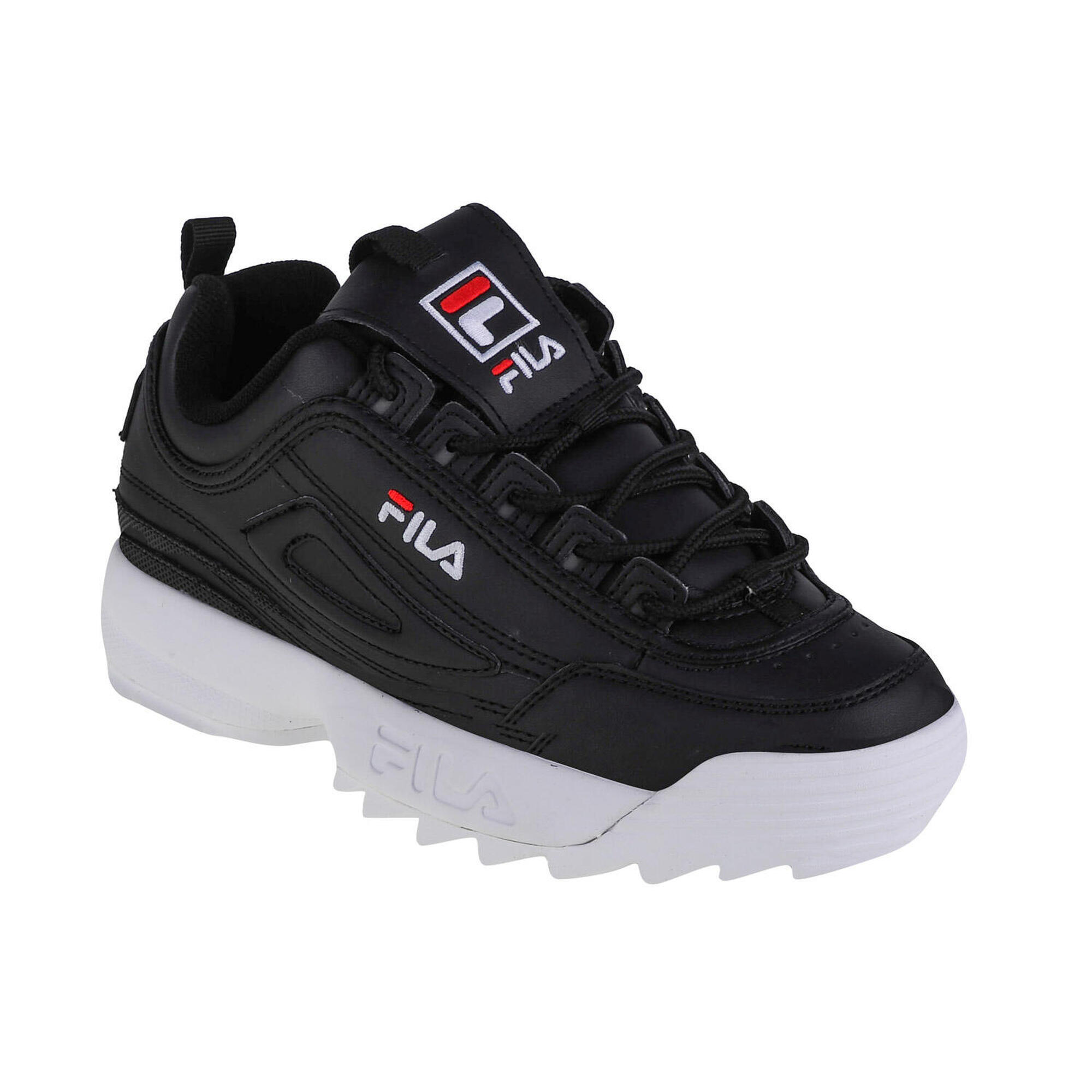 Fila - Chaussures Universel Enfants Fila Disruptor Teens - Chaussures De Sport - Blanc|noir - Decathlon