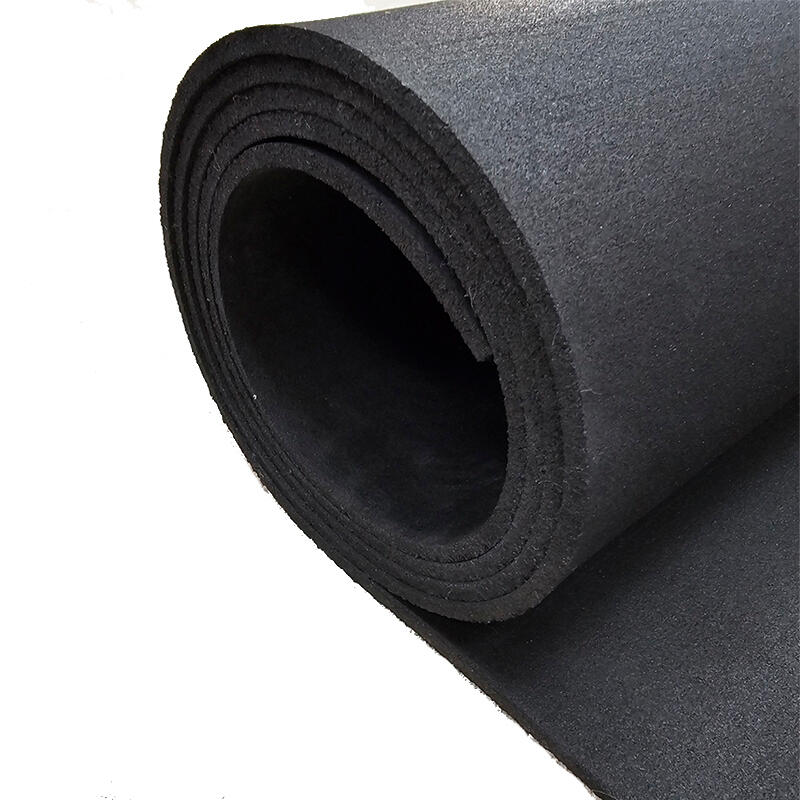 ROLLO DE CAUCHO PARA GIMNASIO (C1)1x15(15m²)4mm (Negro)