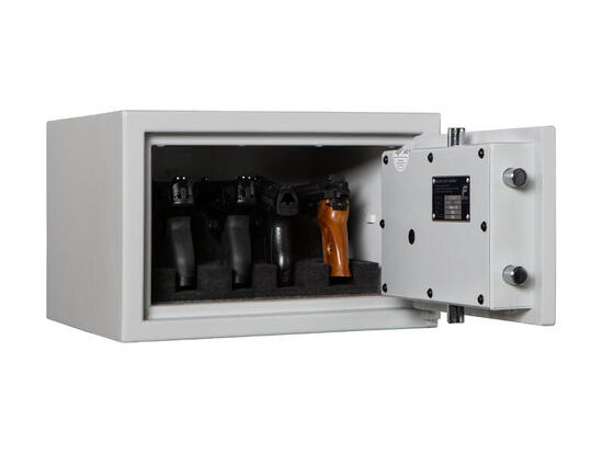 COFFRE FORT POUR 4 ARMES DE POING SEGURO 20 - FORMAT EN 14450 S2