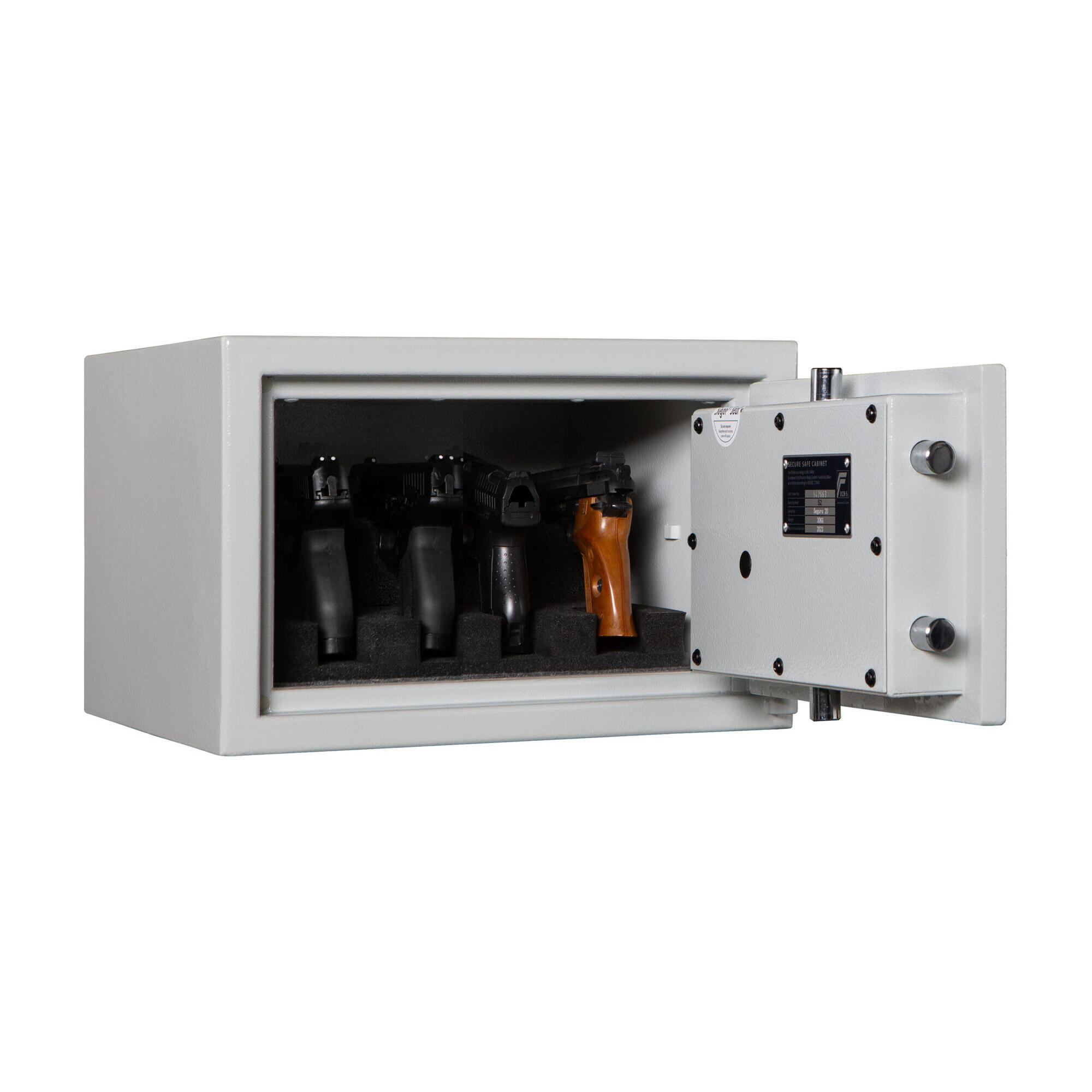 Format - Coffre Fort Pour 4 Armes De Poing Seguro 20 - Format En 14450 S2 - Coffre Fort - Taille Unique - Decathlon