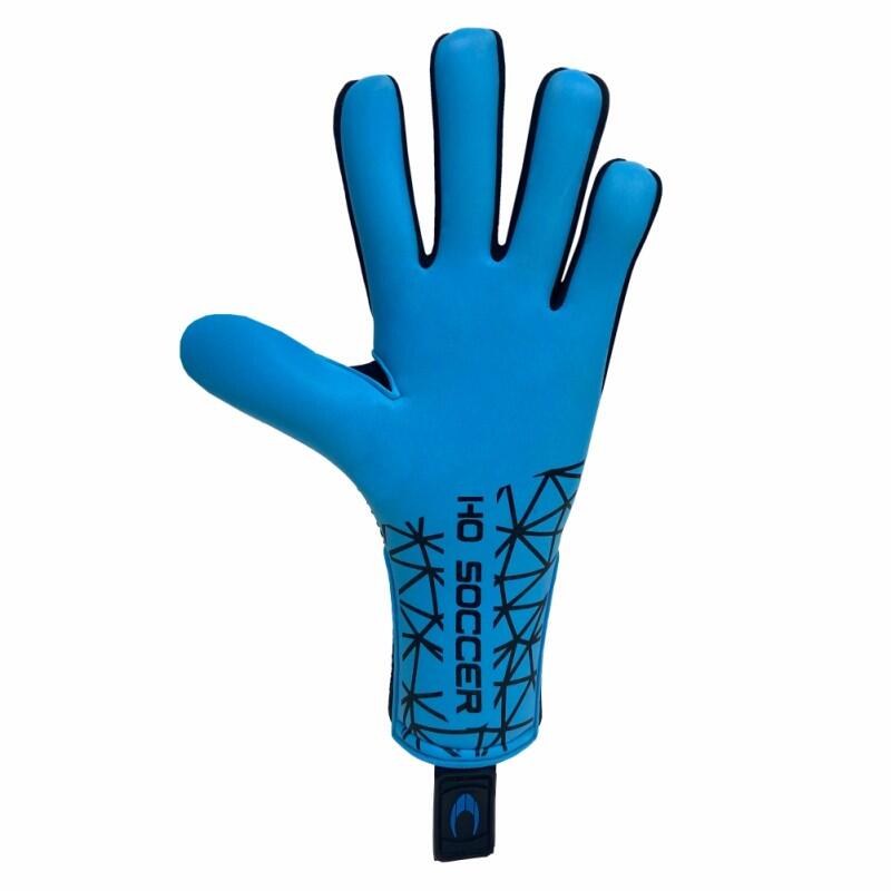 Guanti da portiere Ho Soccer First Evolution NG Mark Blu per bambino