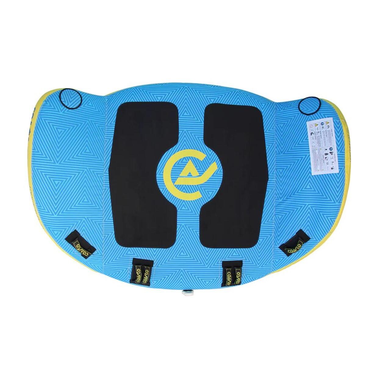 Boyar Inflable Tractada BEAGLE 82.7"x64" 3 Personas PVC 26G/0,6mm Azul - 420D 4/8
