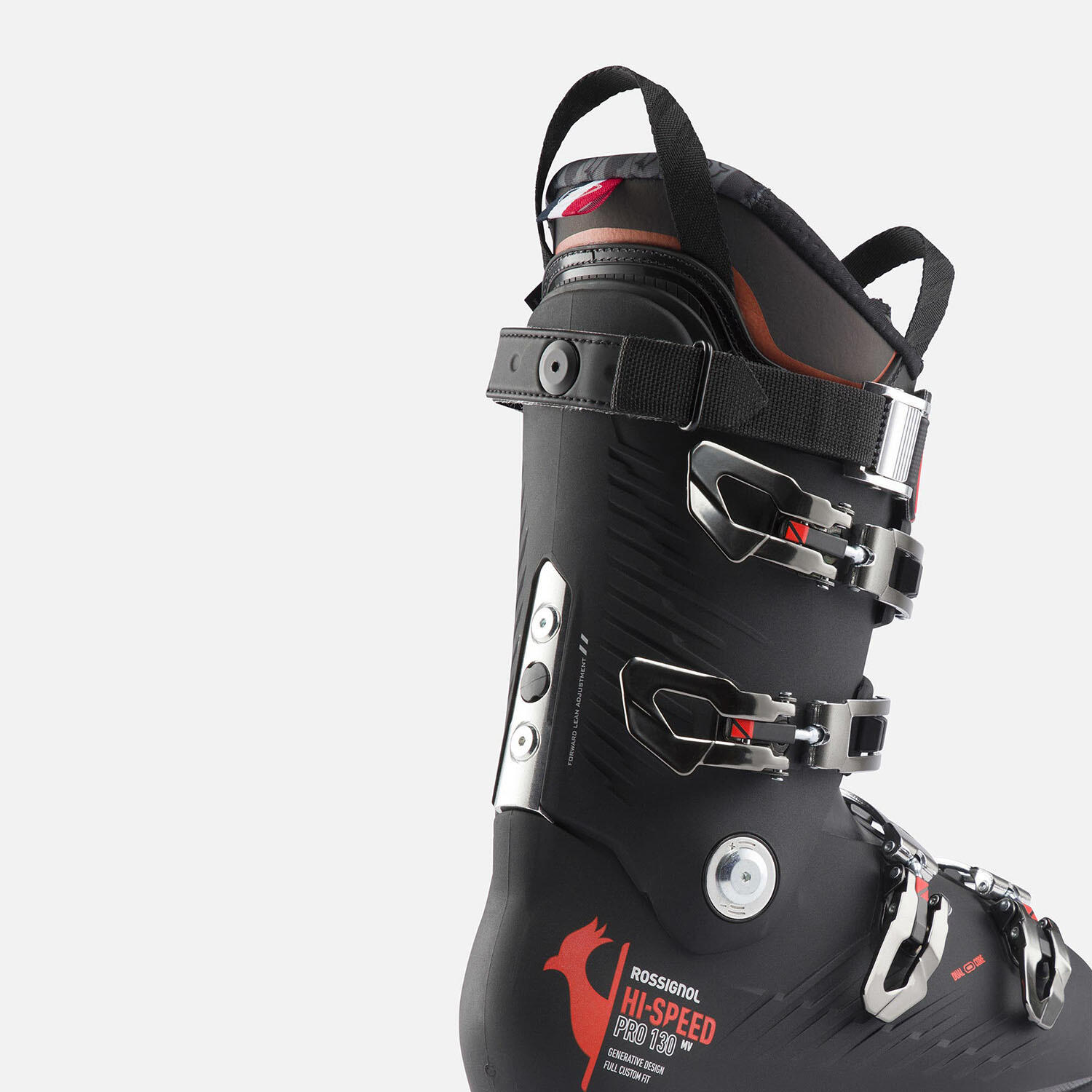 Chaussures De Ski Hi-speed Pro130 Ca Mv Gripwalk Black Red Homme 5/5