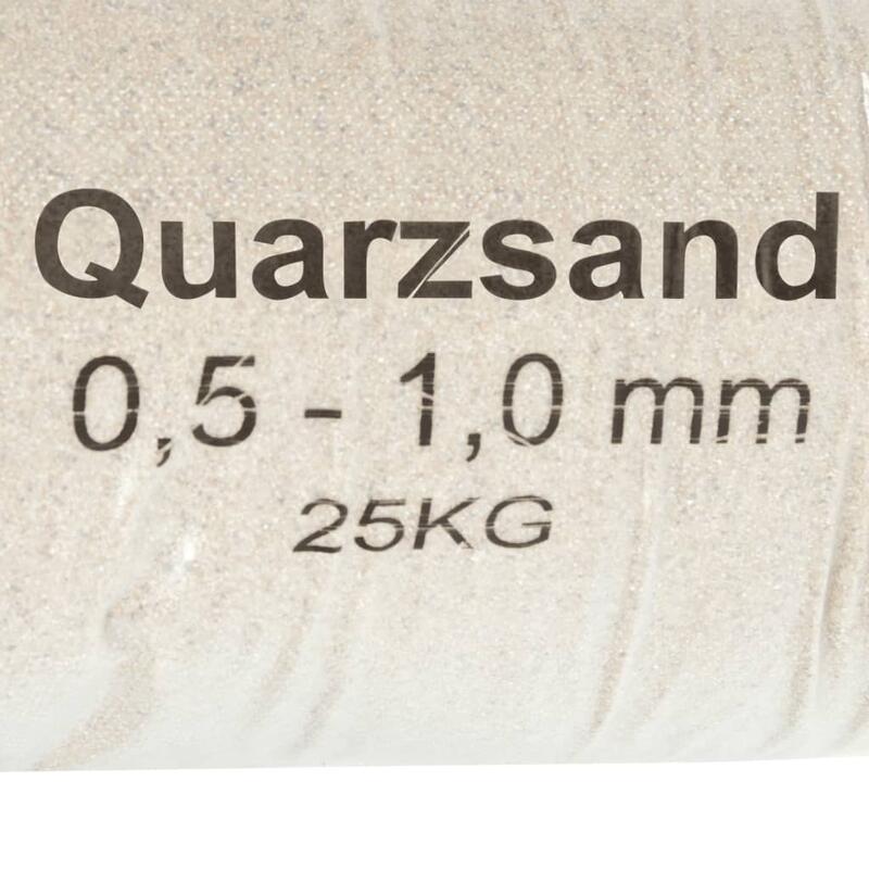 Areia para filtro 25 kg 0,5-1,0 mm