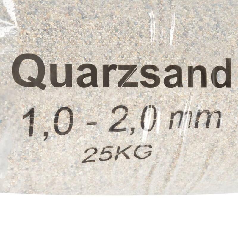 Areia para filtro 25 kg 1,0-2,0 mm