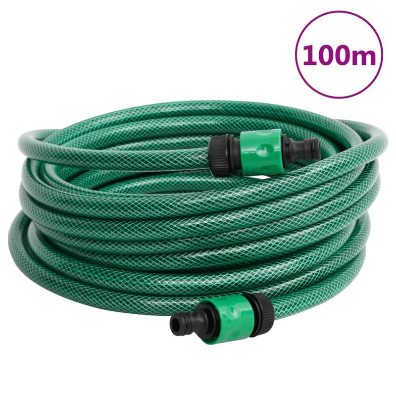 Mangueira de piscina 100 m PVC verde