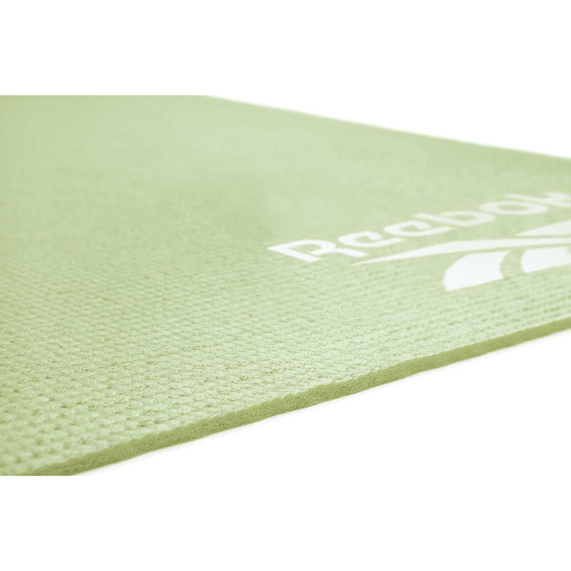 Tapis de yoga Reebok 4 mm vert clair