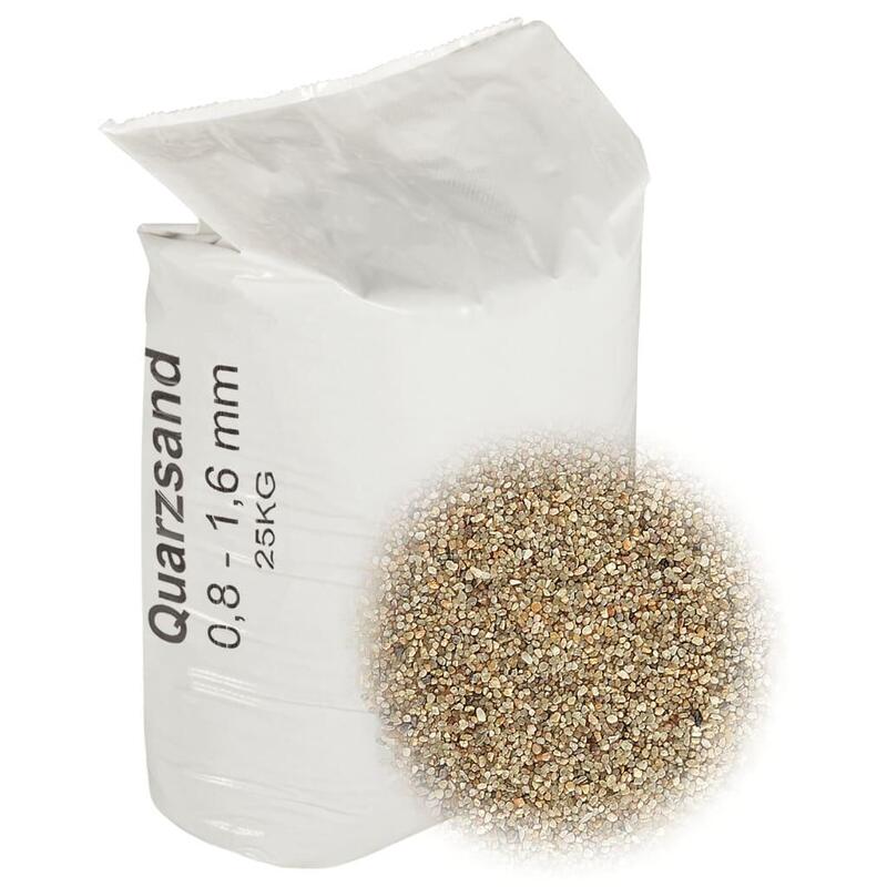 Areia para filtro 25 kg 0,8-1,6 mm