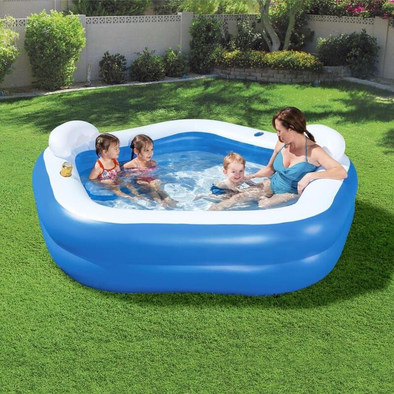 Piscina lounge Family Fun 213x206x69 cm