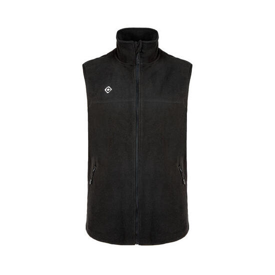 Gilet da uomo in pile termico PADRU M VEST con collo alto e tasche con zip