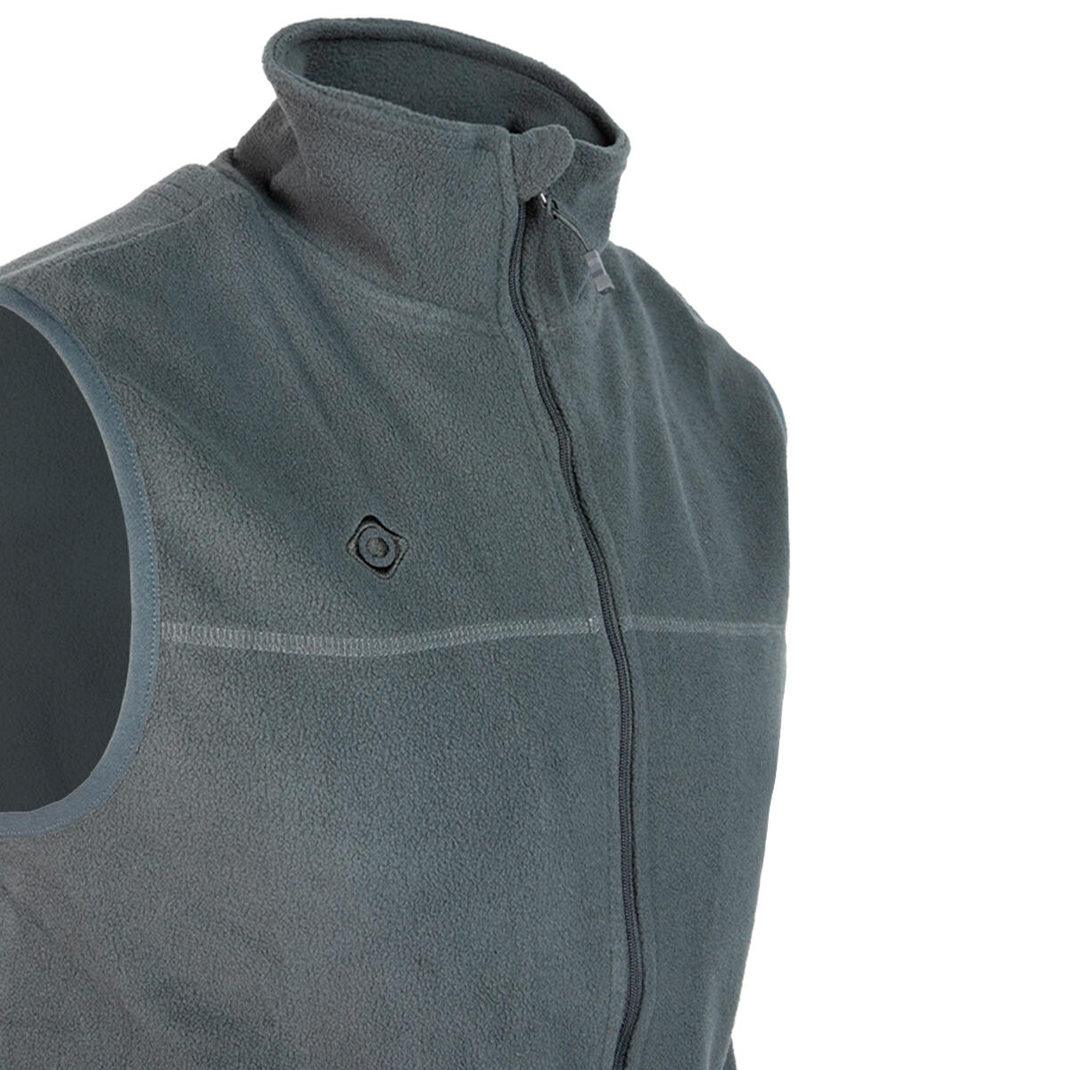 Izas Colete de lã térmica para homem PADRU M VEST com gola alta e bolsos com 3/4