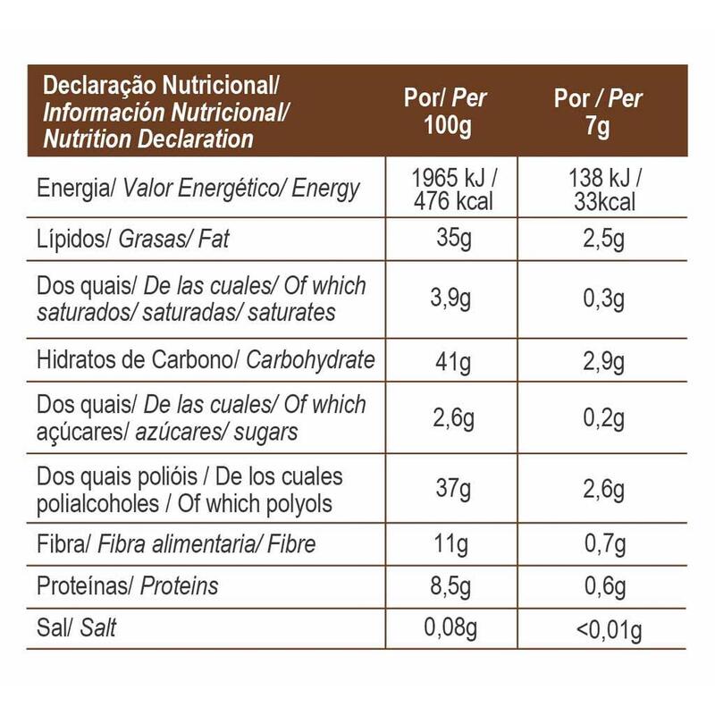 SNACK BAJO EN AZÚCAR CHOCO&NUT - LOW SUGAR SPREAD - 180 G