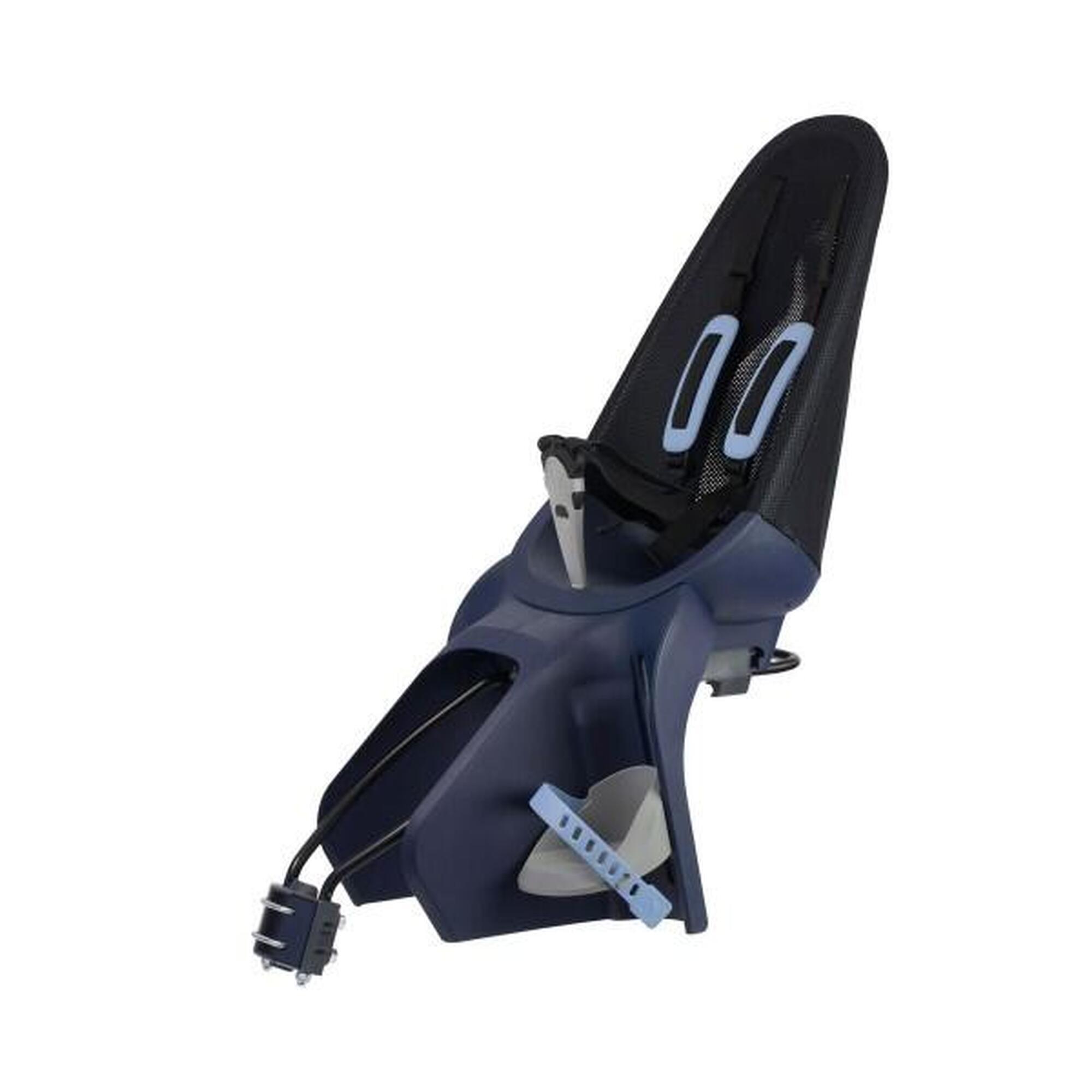 Qibbel - Siège Enfant Rear Air - Denim Blue - Montage Sur Châssis - Siège Vélo Enfant - Bleu - Taille Unique - Decathlon