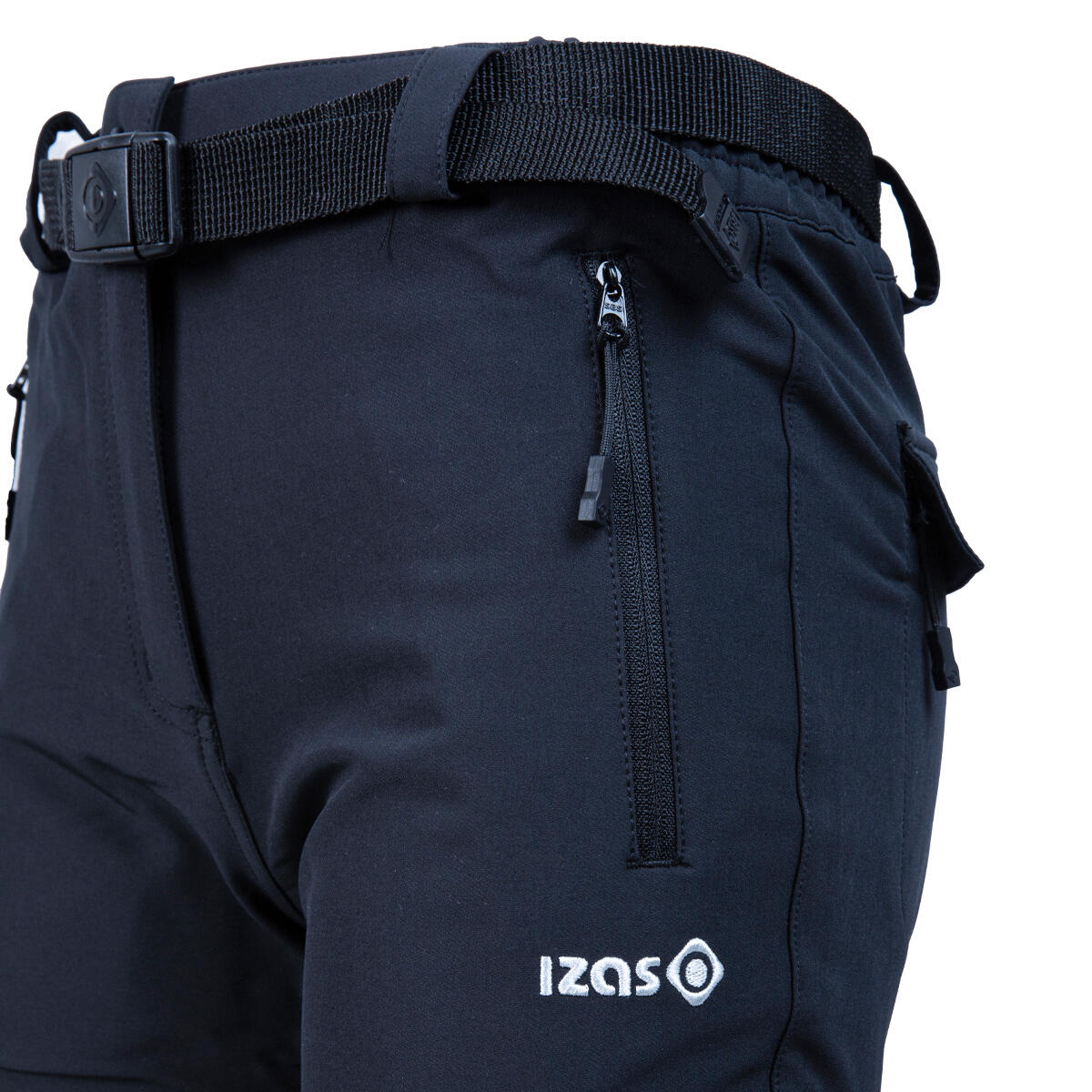 Izas LATRE W Pantalon de randonnée et de trekking slim pour femme, modèle slim 4/5