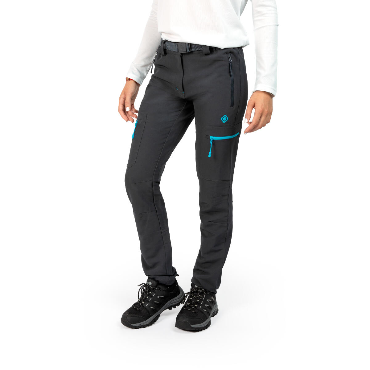 Pantalon Mujer Trekking Izas Astrid Con Pantalu00f3n Trekking