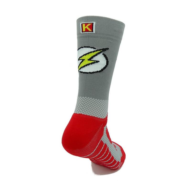 CALCETINES KAMUABU SUPER HERO GRIS