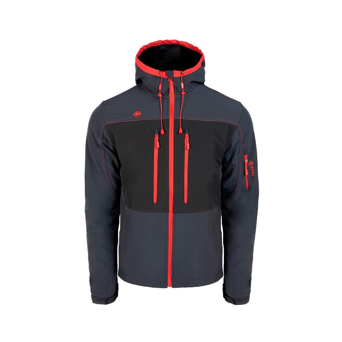 Izas - Izas Konka Veste Softshell De Montagne Et De Trekking Pour Hommes Konka - Softshell - Gris - 40 M - Decathlon