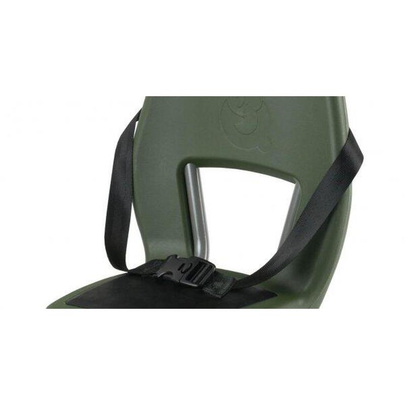 Qibbel rücksitz Junior 6+ Fußstütze + Gurt army grün/schwarz