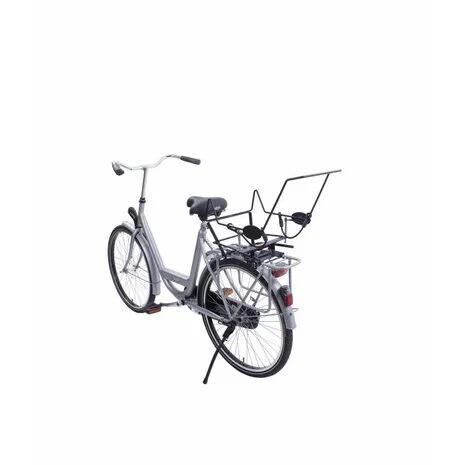 Porte bébé pliable pour le siège pour l'arrière du vélo - Noir