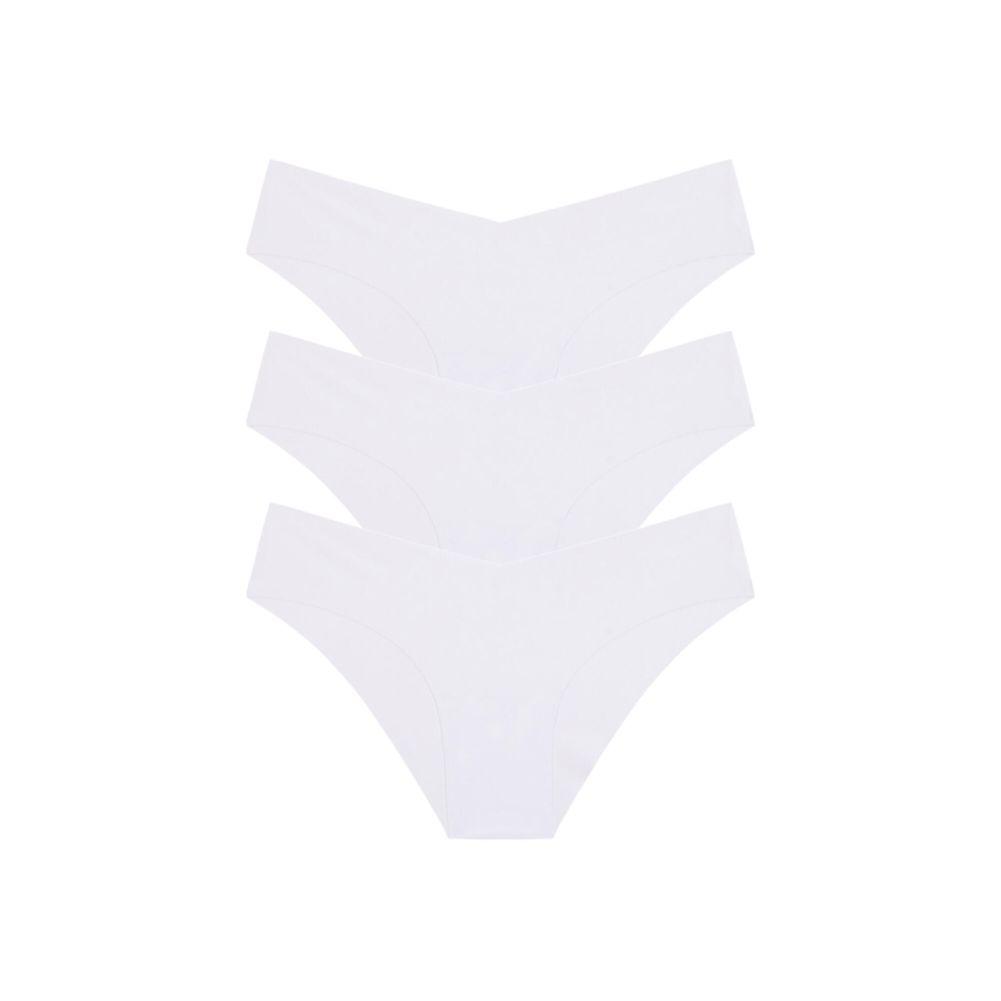Pacote 3 Cueca/Calcinhas desportivas de microfibras Loa das mulher Black Limba