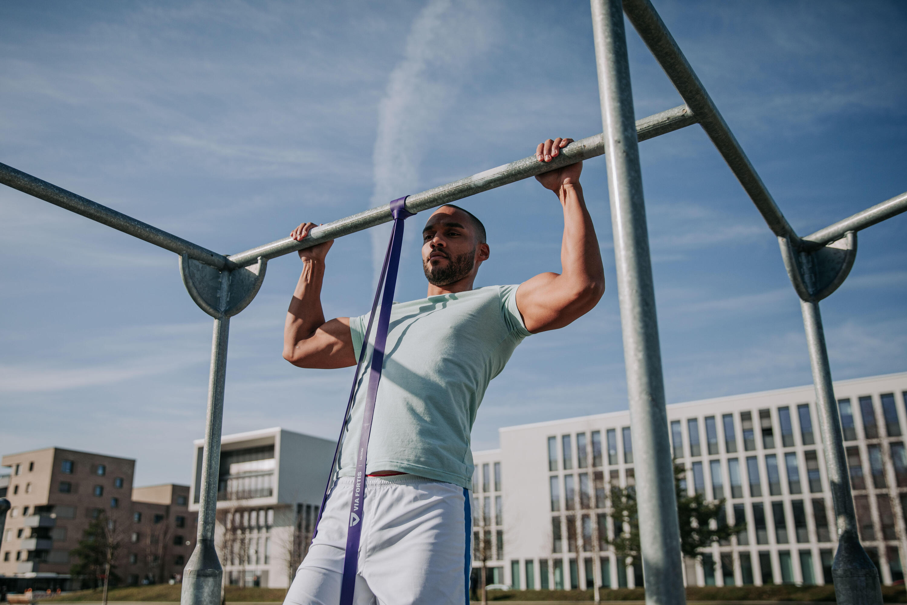 Bande Élastique avec guide d'exercices pour Fitness, Gym, Étirements 2/2