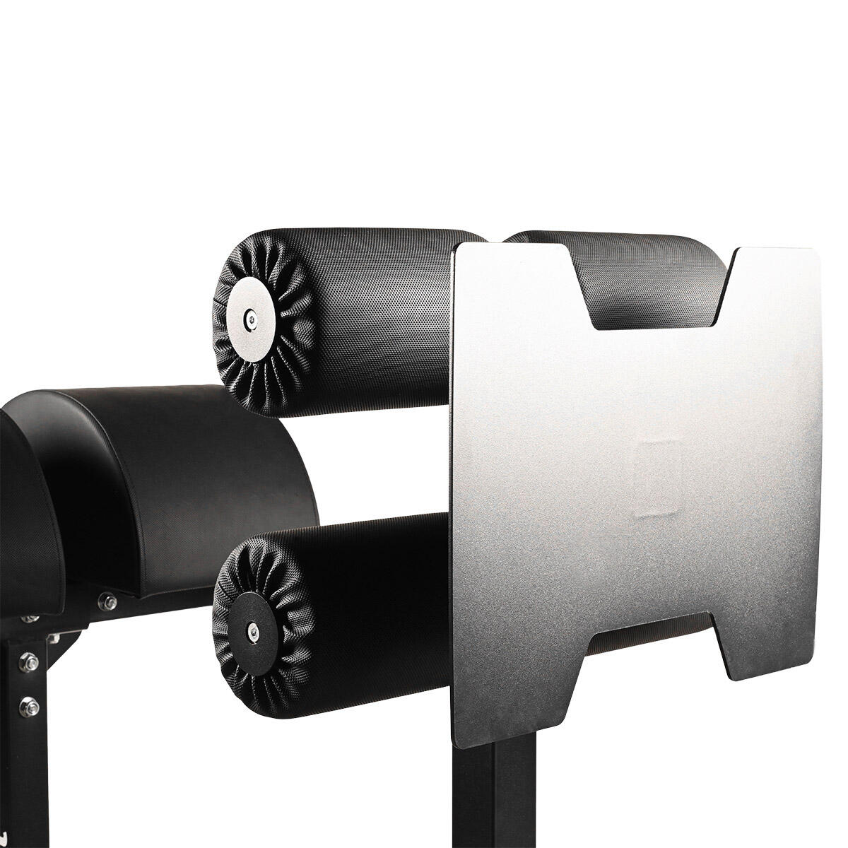GHD Multistation-Bank aus Stahl für Bauch, Beine und Gesäßmuskeln Titan 3/5