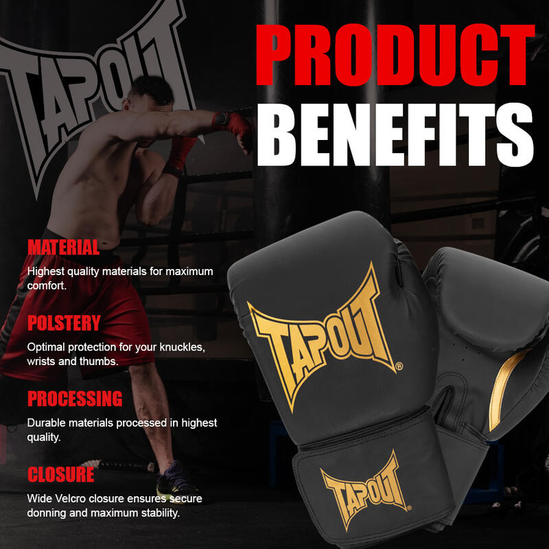 TAPOUT Boxhandschuhe aus Kunstleder (1Paar) RAGTOWN