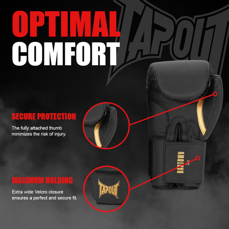 TAPOUT Boxhandschuhe aus Kunstleder (1Paar) RAGTOWN