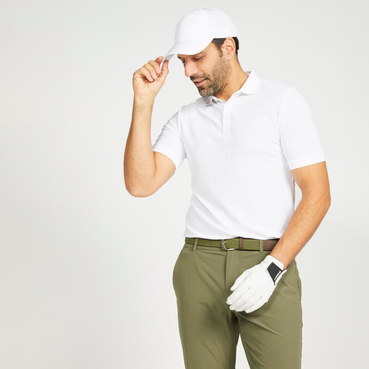 Refurbished Mens golf short-sleeved polo shirt - M - C Grade 3/7
